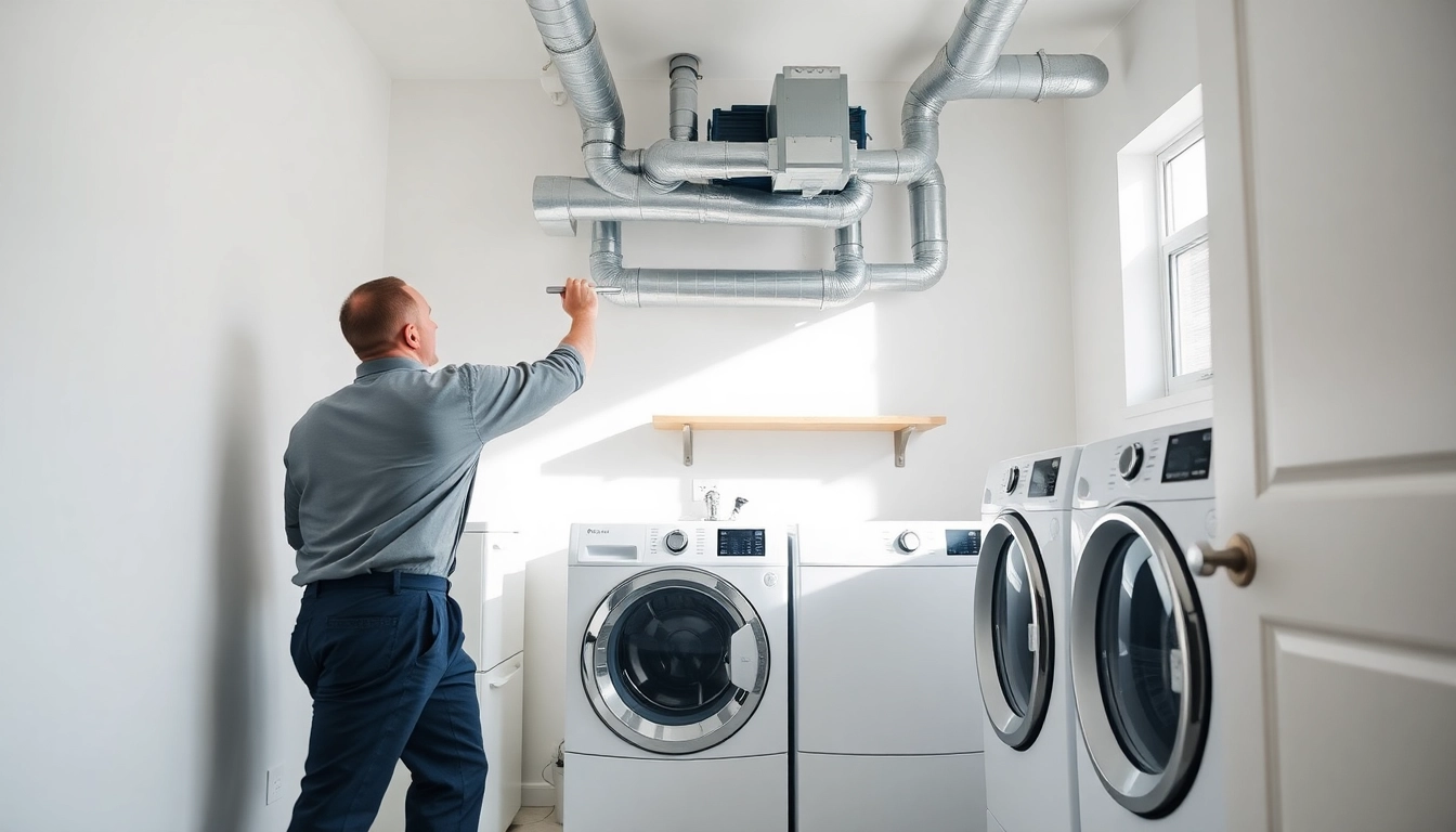 Expert dryer vent cleaning service in Salt Lake City, Utah, ensuring safety and efficiency.