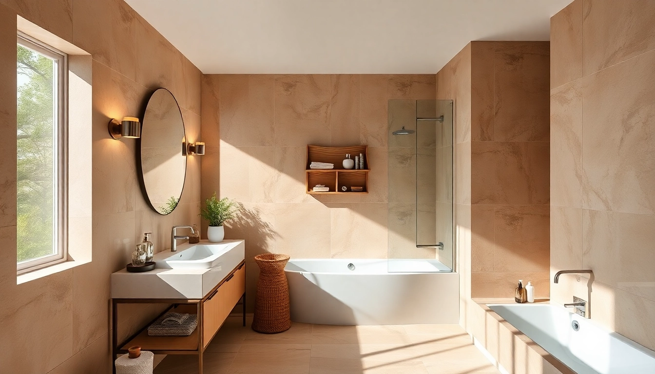 Transform your space with a stunning bathroom remodel in Prestwich showcasing modern design and elegance.