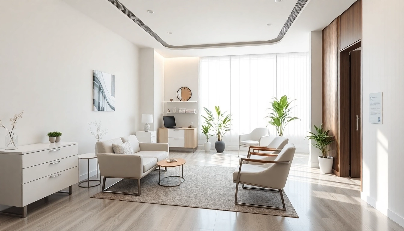 Behandlung in der modernen SW BeautyBar Clinic mit stilvollem Ambiente und freundlichem Personal