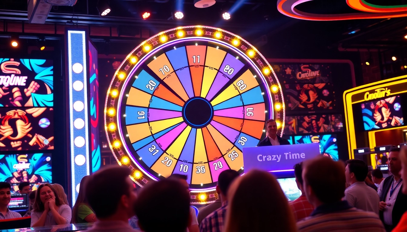 Experience crazy time live with vibrant graphics and an engaging host at the thrilling game show.