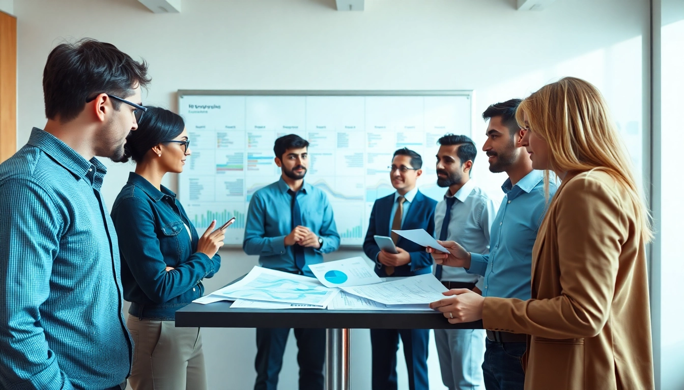 Engaging in project management professional certification discussions with diverse professionals.
