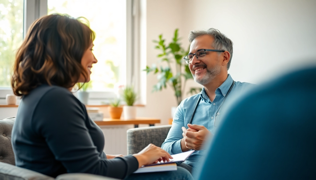 Engaging in therapy to support those dealing with anxiety through compassionate counseling.