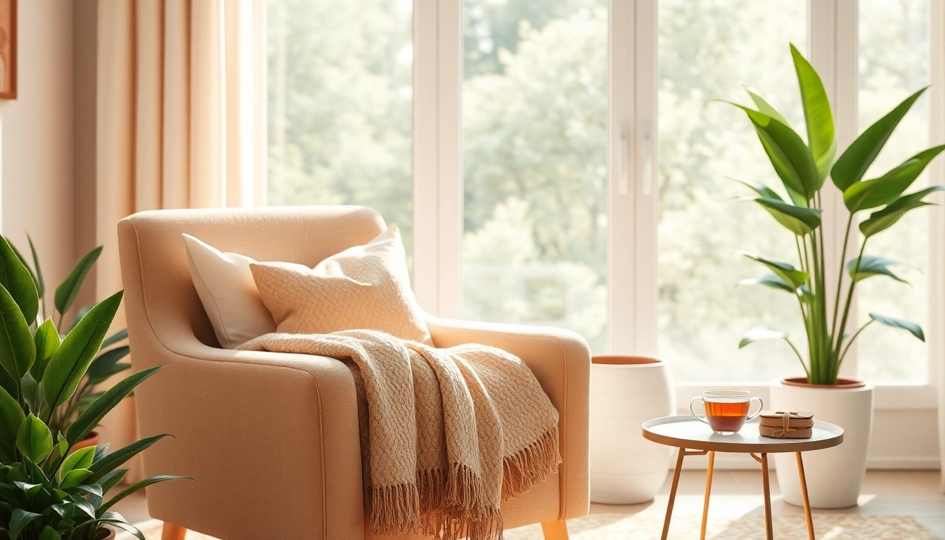 Experience healing trauma in a serene therapy space with calming elements and inviting atmosphere.