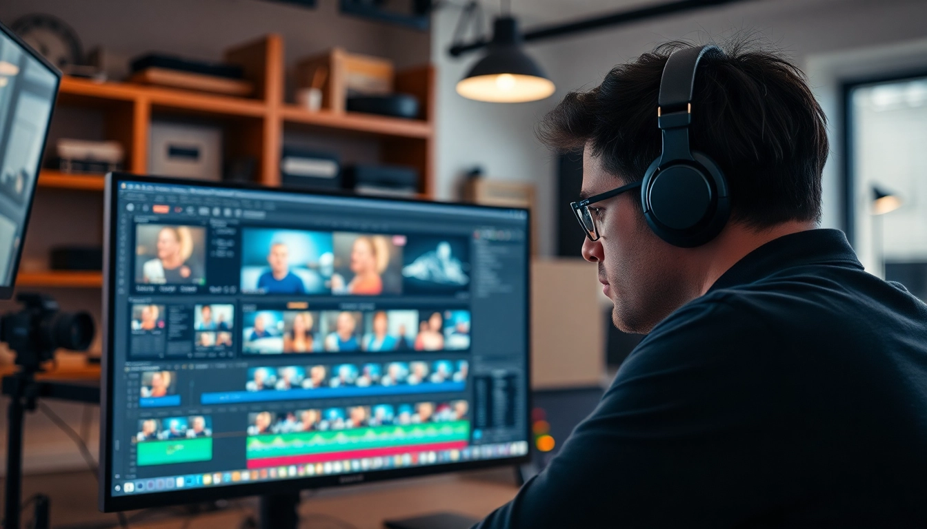 Edit video with a focus on tools and techniques in Editing & Post-Production environment.