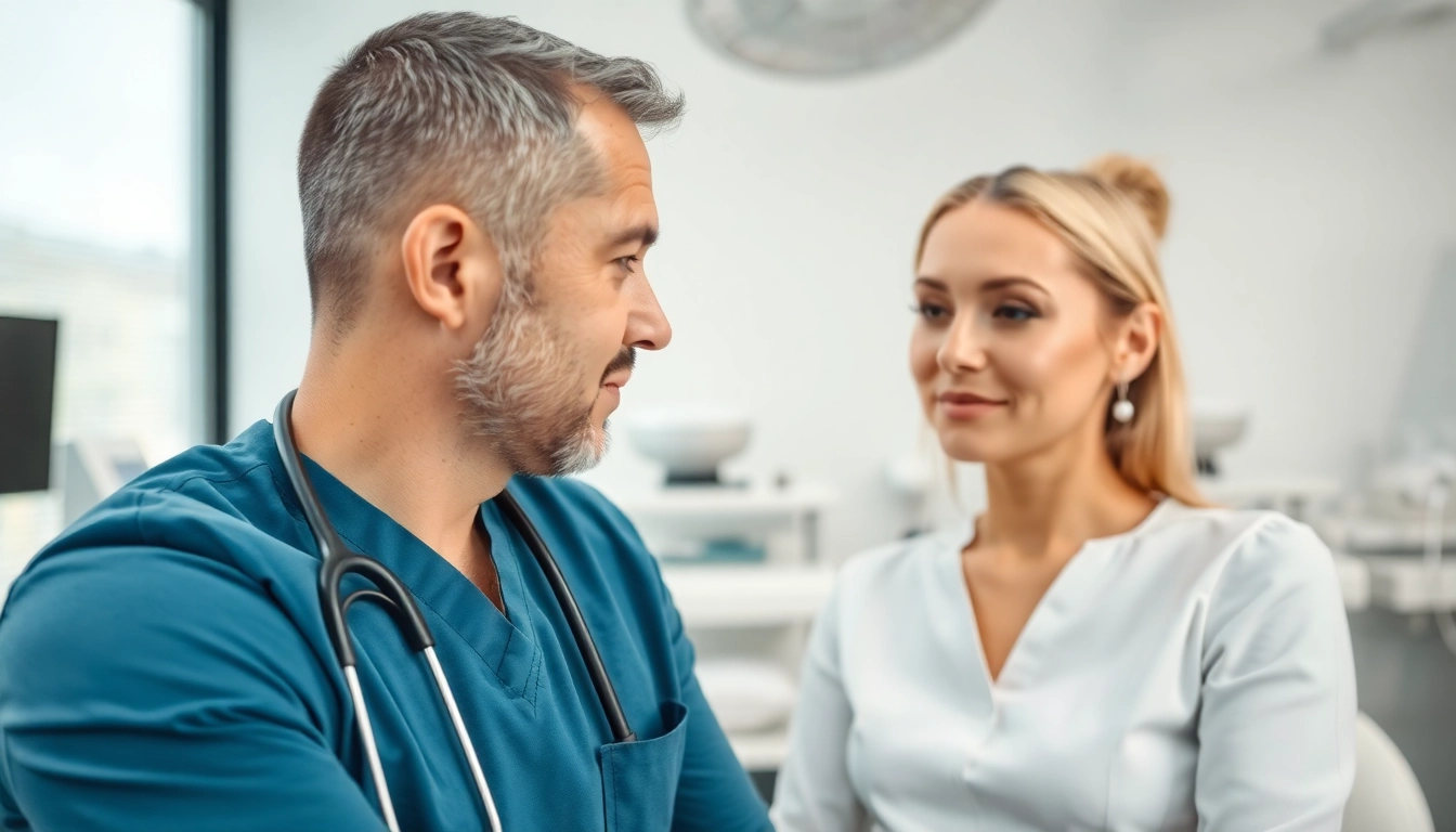 Behandlung in der Schönheitschirurgie Braunschweig mit einem professionellen Chirurgen.